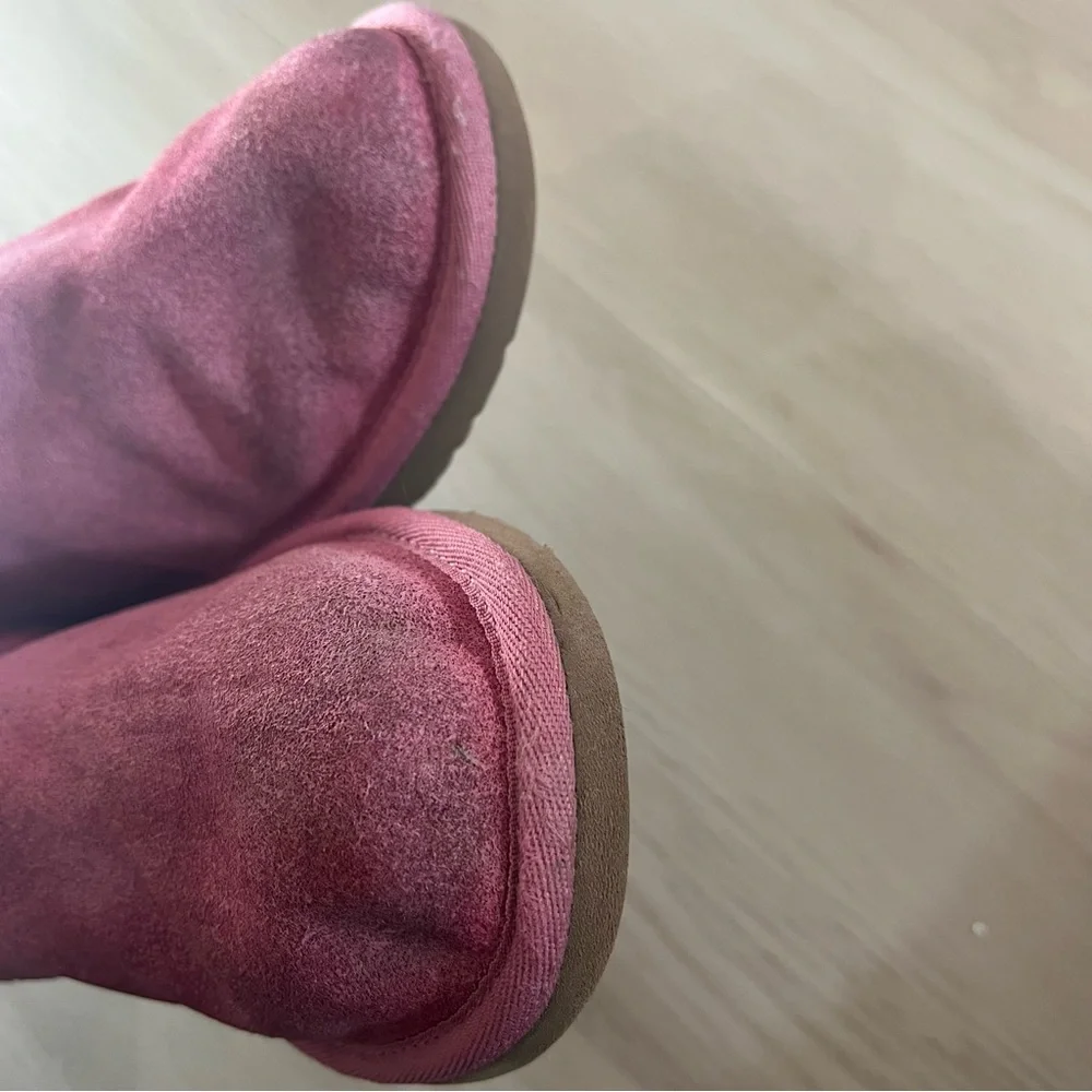 UGGs T Jona Button Boots  1118890-K Kids Footwear Size US 2 suede‎ leather